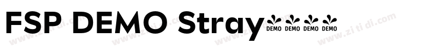 FSP DEMO Stray字体转换